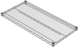 Demountable Wire Storage Shelves 46x91x183 Cm - Thumbnail