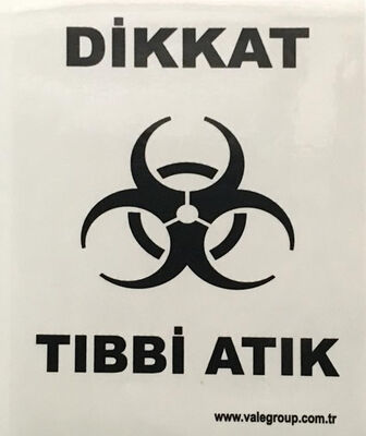 Tıbbi Atık Etiketi