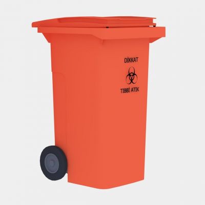 Tıbbi Atık Konteyneri 120 Litre